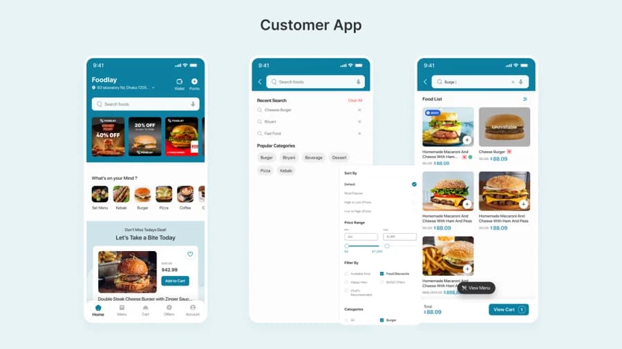 ByteEats: Food Delivery App
