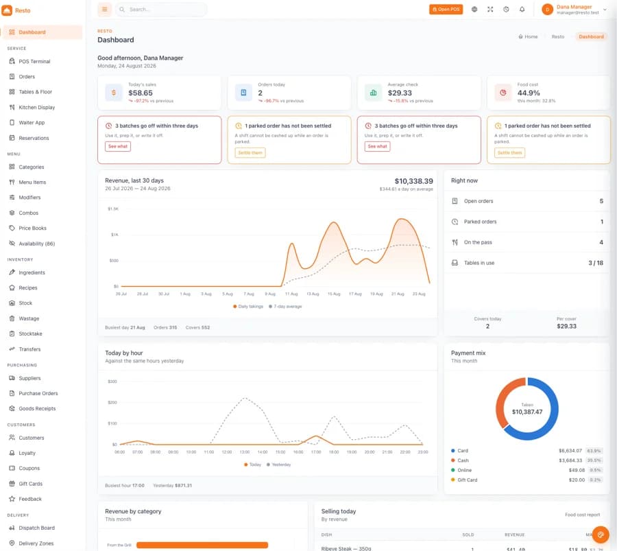 MetricLane: Business Analytics Dashboard