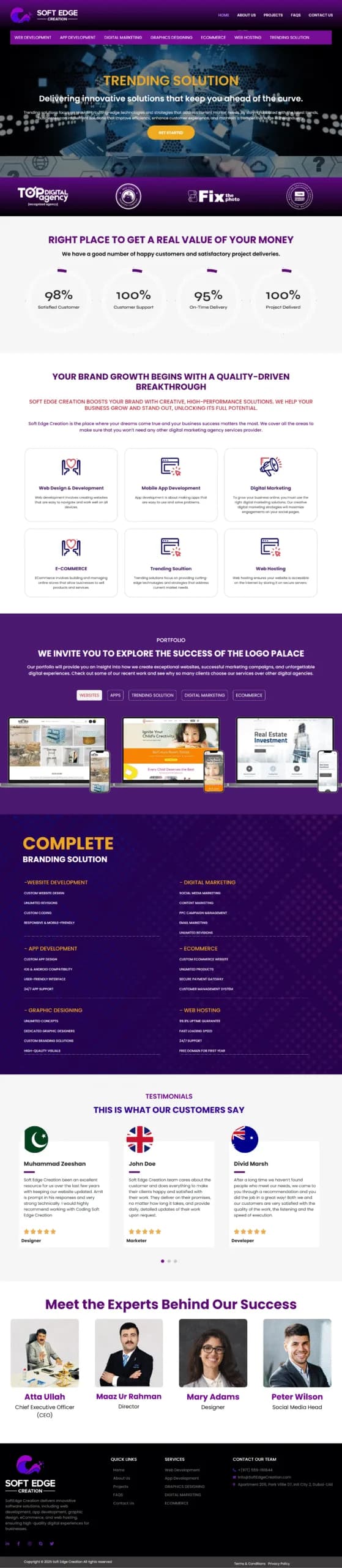 Soft Edge Creation: Full-Stack Development Agency