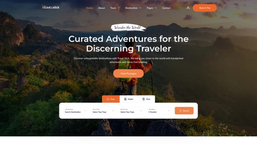 Wayfarer: Travel Booking Website
