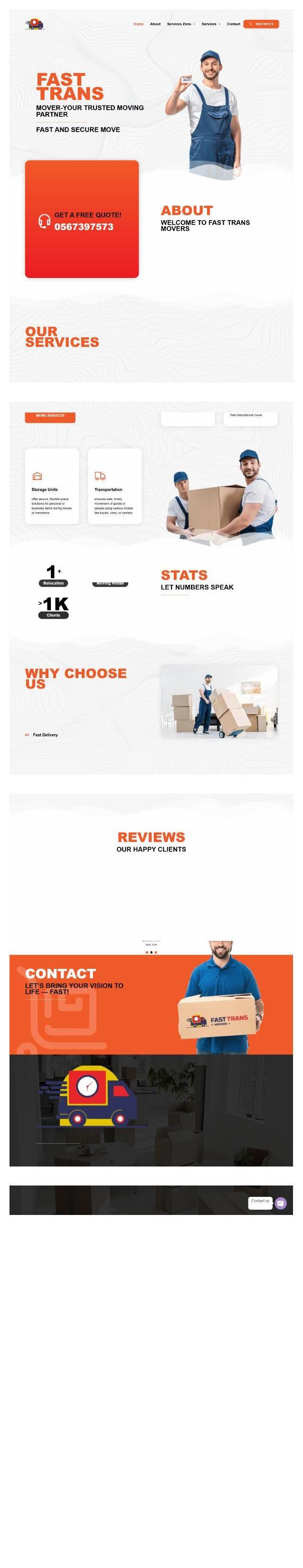 Fast Trans Movers: Trusted Moving Partner screenshot 1