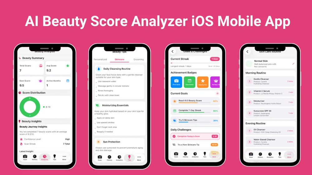 GlowScore: AI Beauty Analysis App screenshot 1