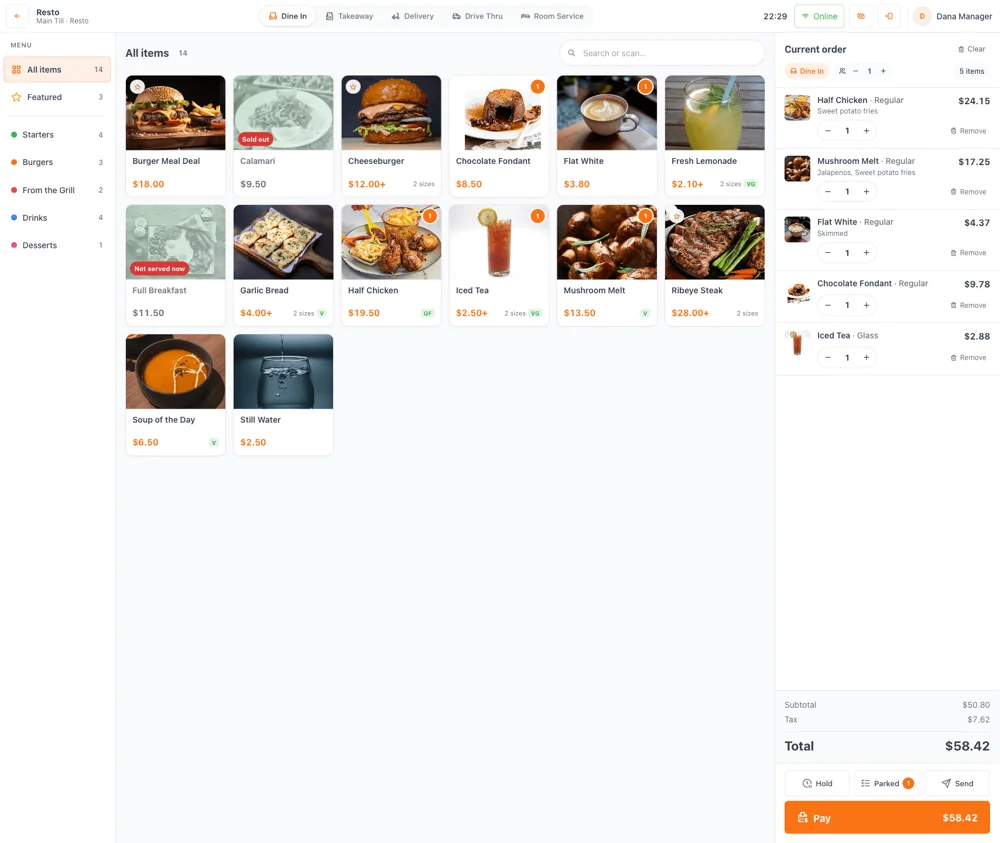 MetricLane: Business Analytics Dashboard screenshot 1