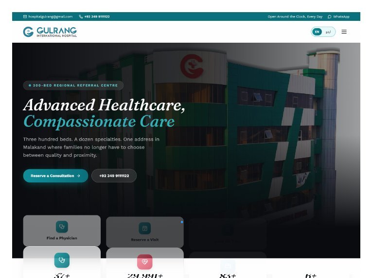 Meridian Health: Healthcare Corporate Website