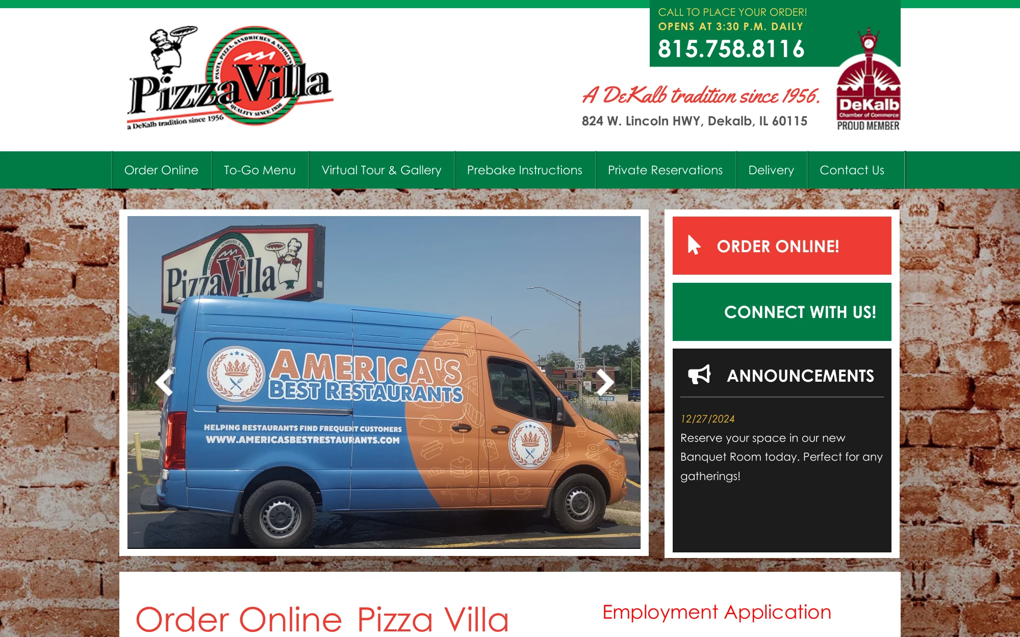 Pizza Villa screenshot 1