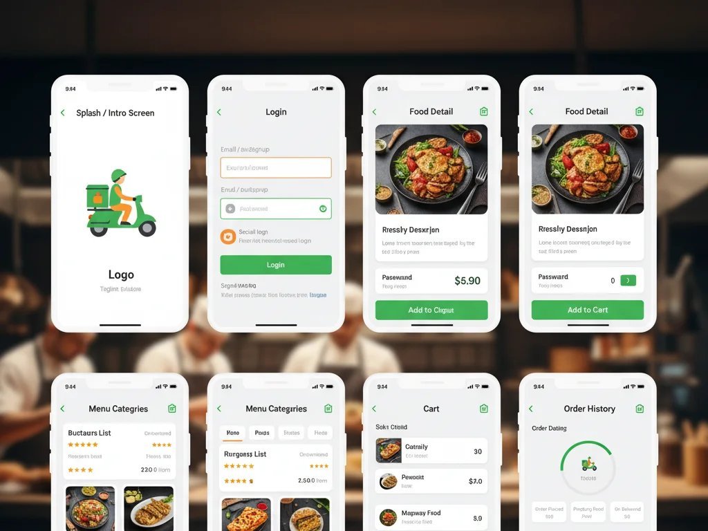 QuickBite: Fresh Food, Fast Delivery screenshot 1